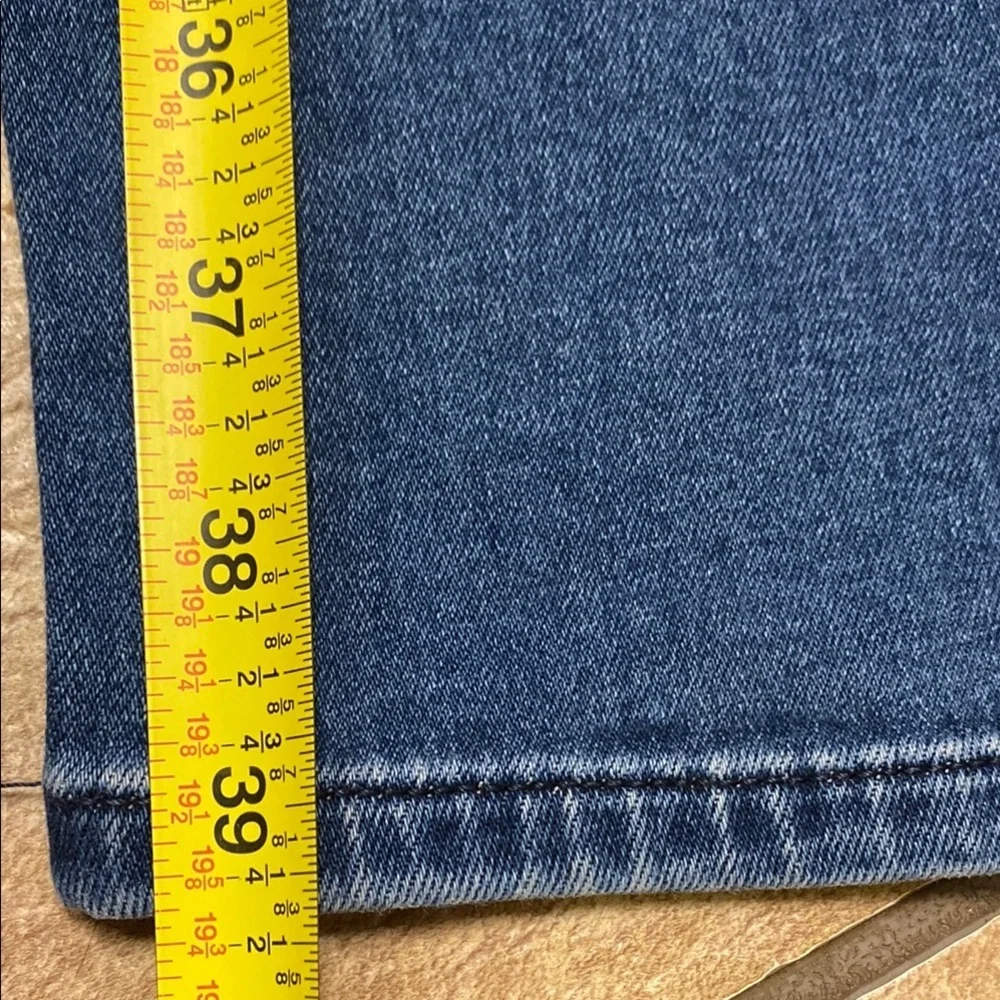 PAIGE Blue Slim Fit Size 36 Straight Leg Jeans Versatile Everyday Wear Denim